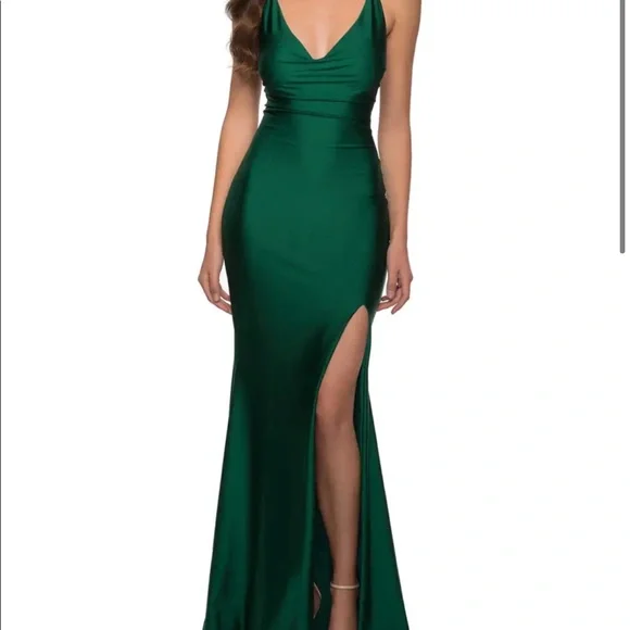 slim fit dress slacks Fancy Green Long Sleeve Wedding Kaftan Dress – Sultan Dress main image 1